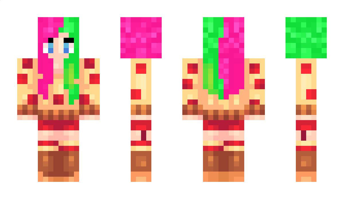 DrowningInPizza Minecraft Skin