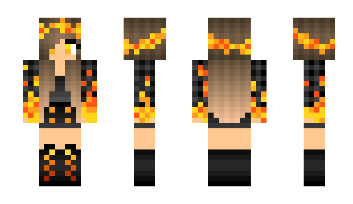 DeadlyFoxx Minecraft Skin