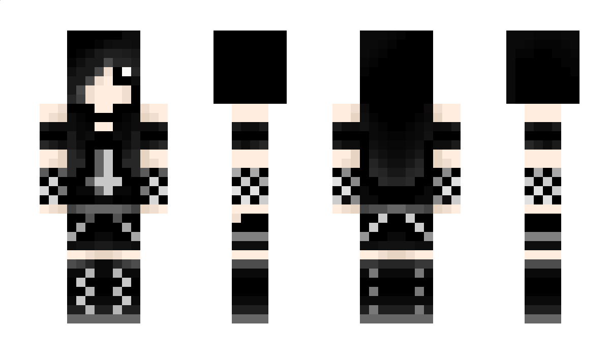 BlackMetal Minecraft Skin