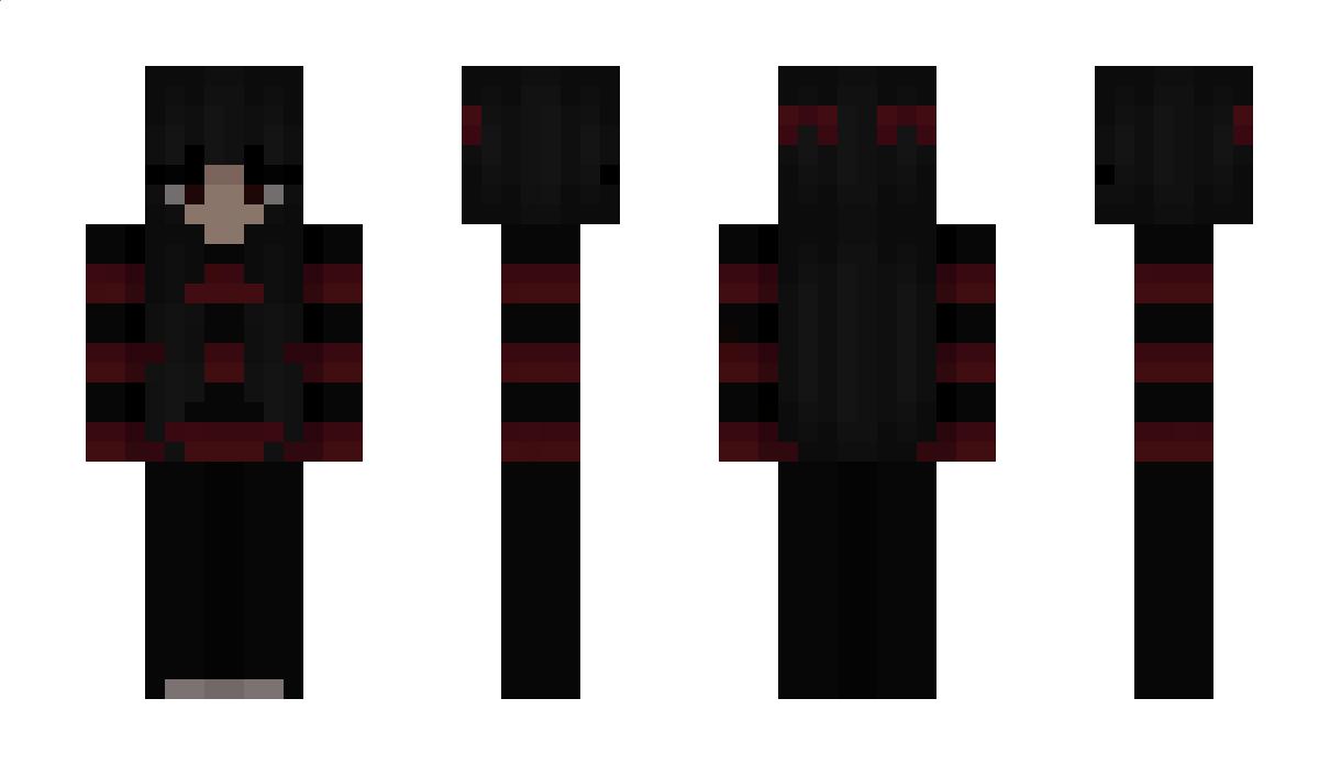 lovelygoth Minecraft Skin