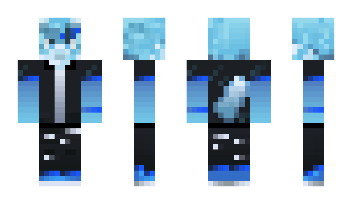 BlueShark Minecraft Skin