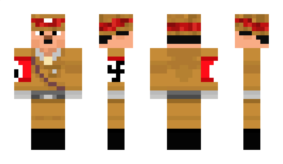 Adolf_Hitller Minecraft Skin