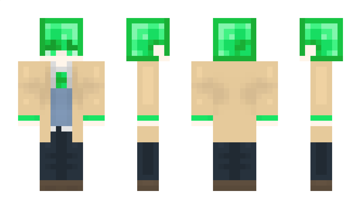 HQEmerald Minecraft Skin