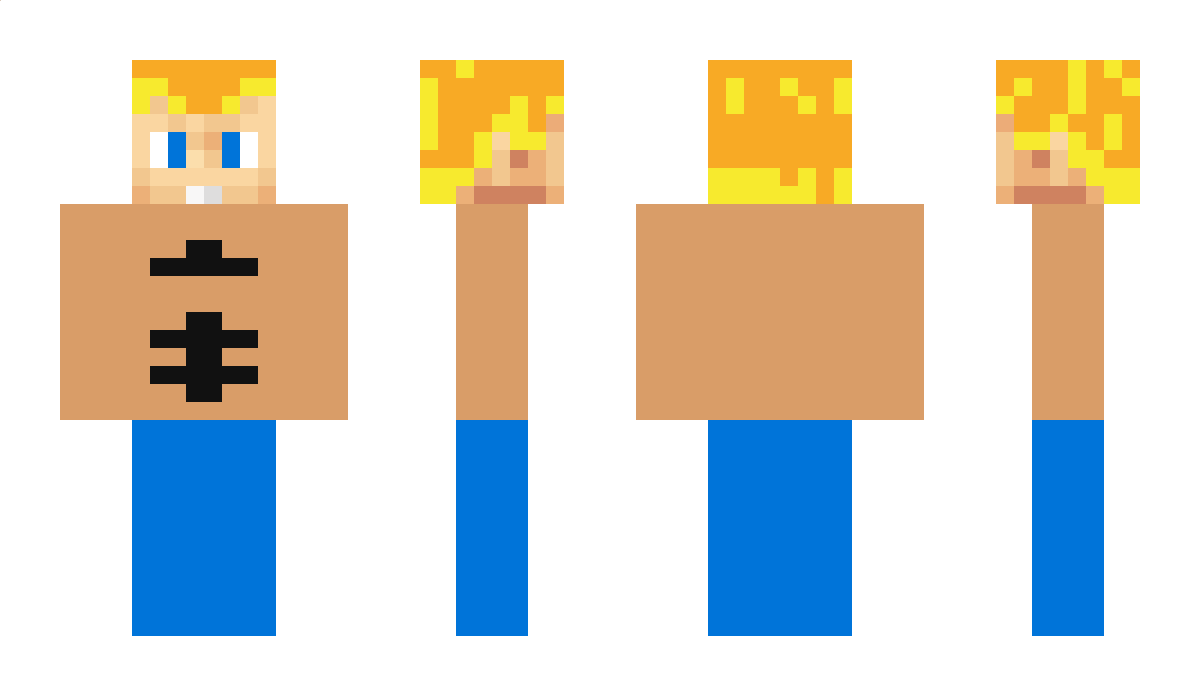 Bodenstrich Minecraft Skin