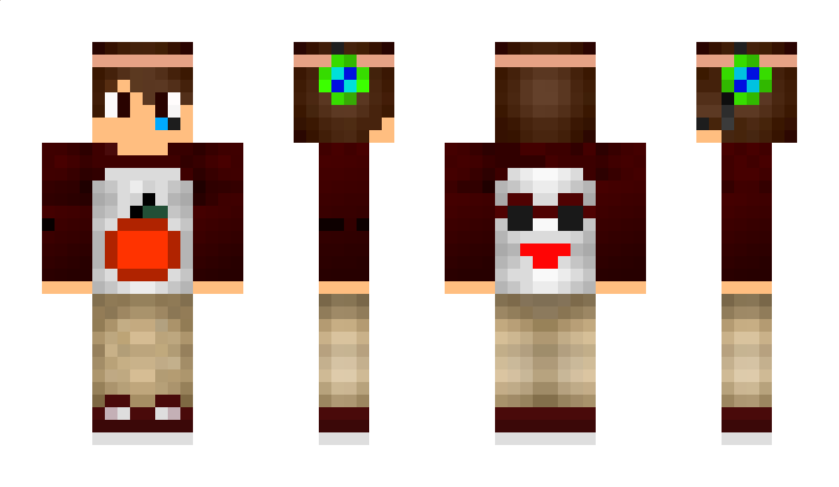 orange_smile Minecraft Skin