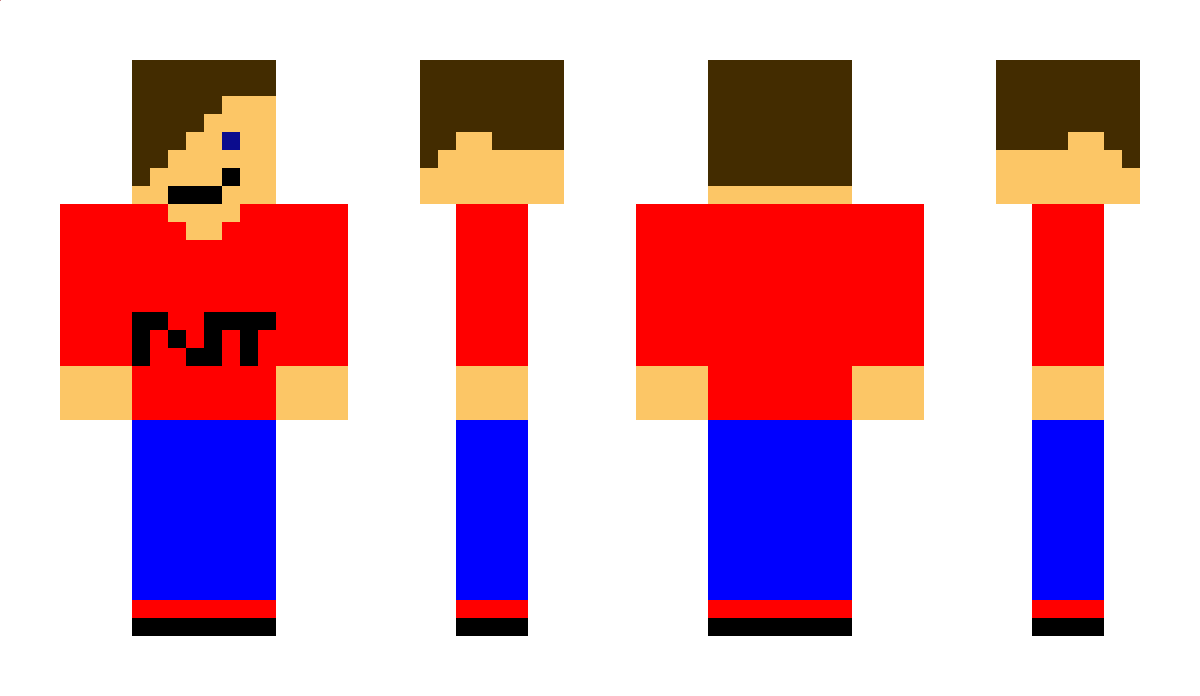 Spidi Minecraft Skin