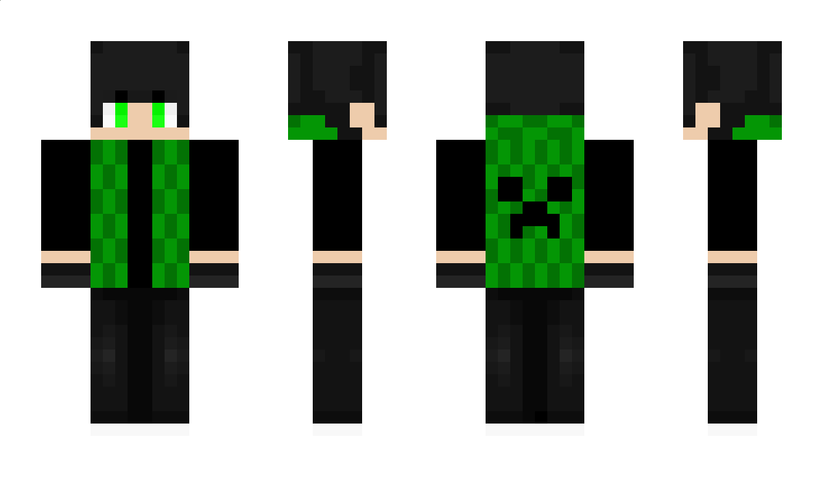 CreeperValen Minecraft Skin