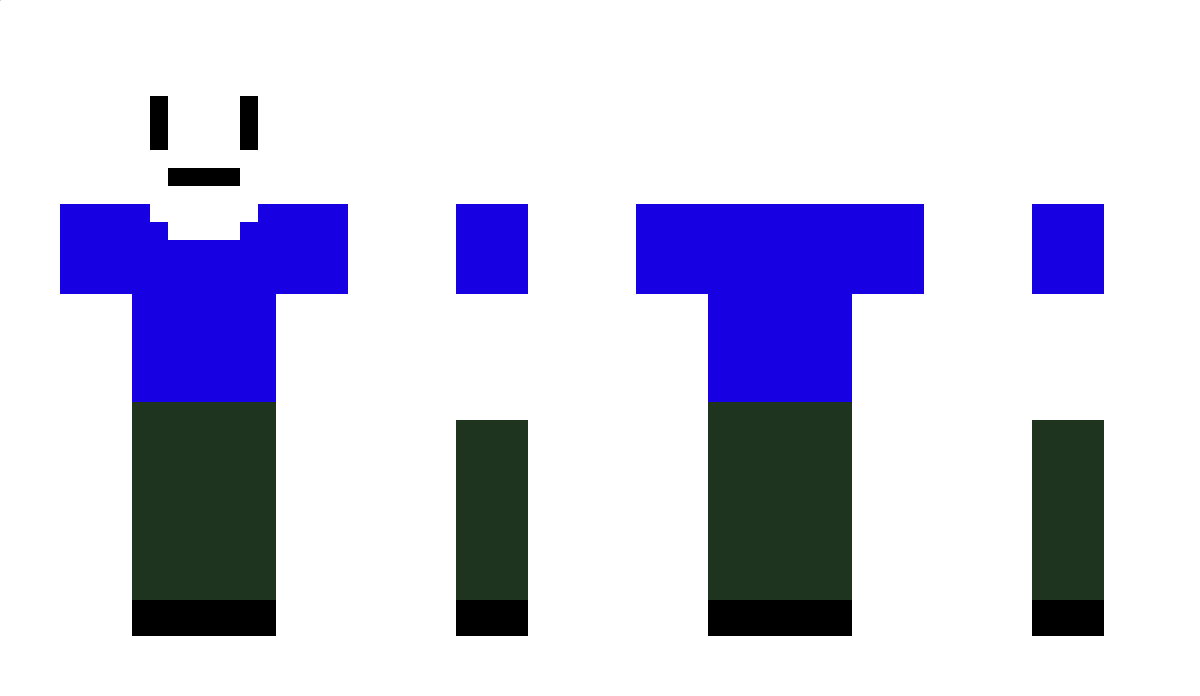 bLUEfACE Minecraft Skin