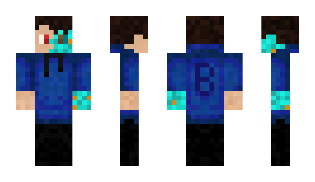 BlueBen8 Minecraft Skin