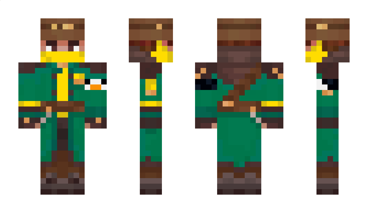 Y3llow_Bandit Minecraft Skin