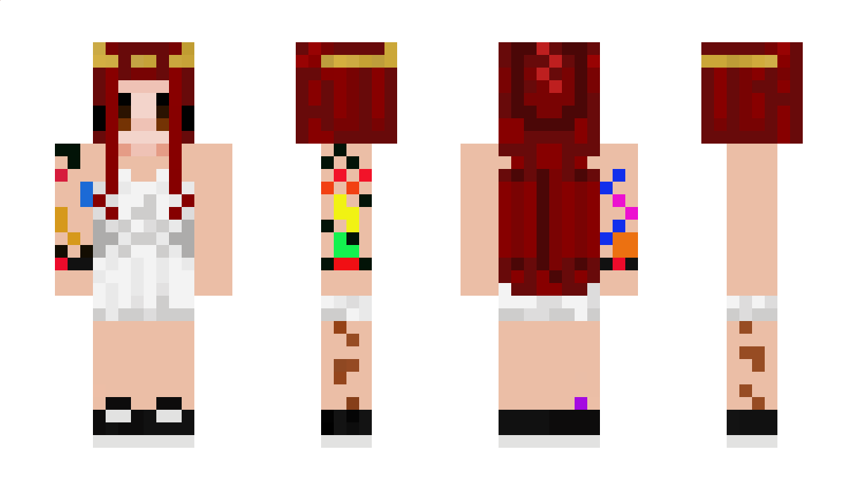 NerdQueenAmmy Minecraft Skin