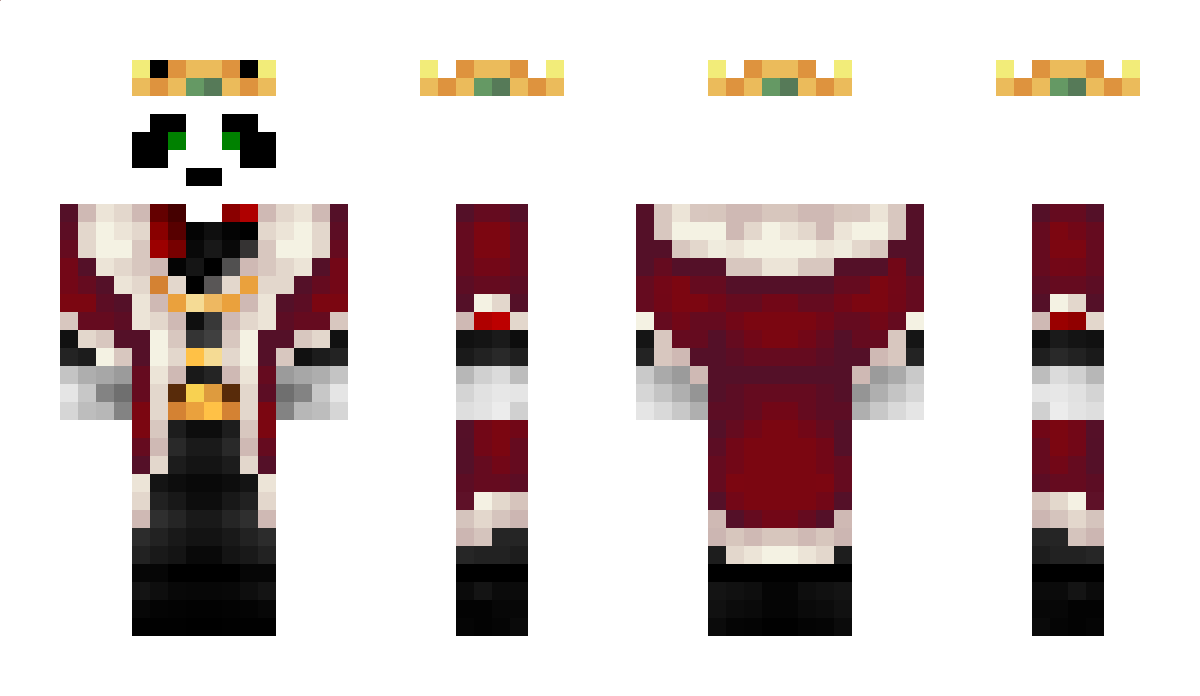 13KingPanda Minecraft Skin