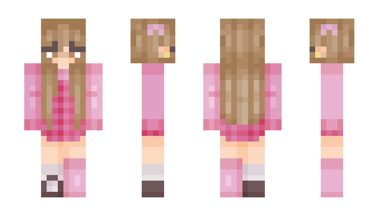 PinkParrotz Minecraft Skin