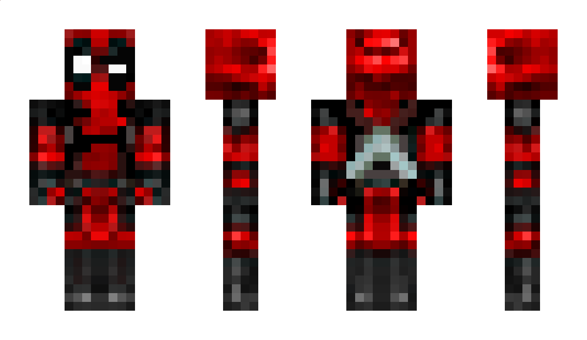 _Deadpool_ Minecraft Skin