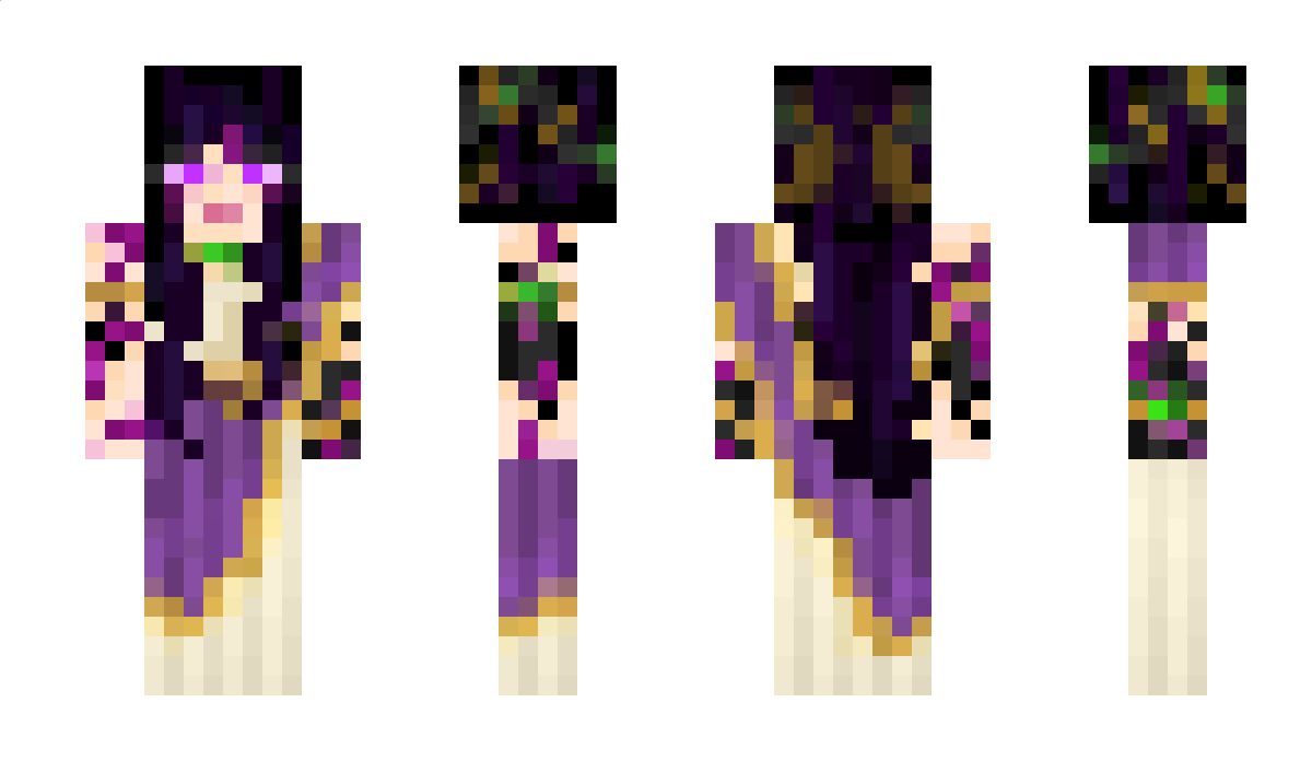 NeonStarlight Minecraft Skin