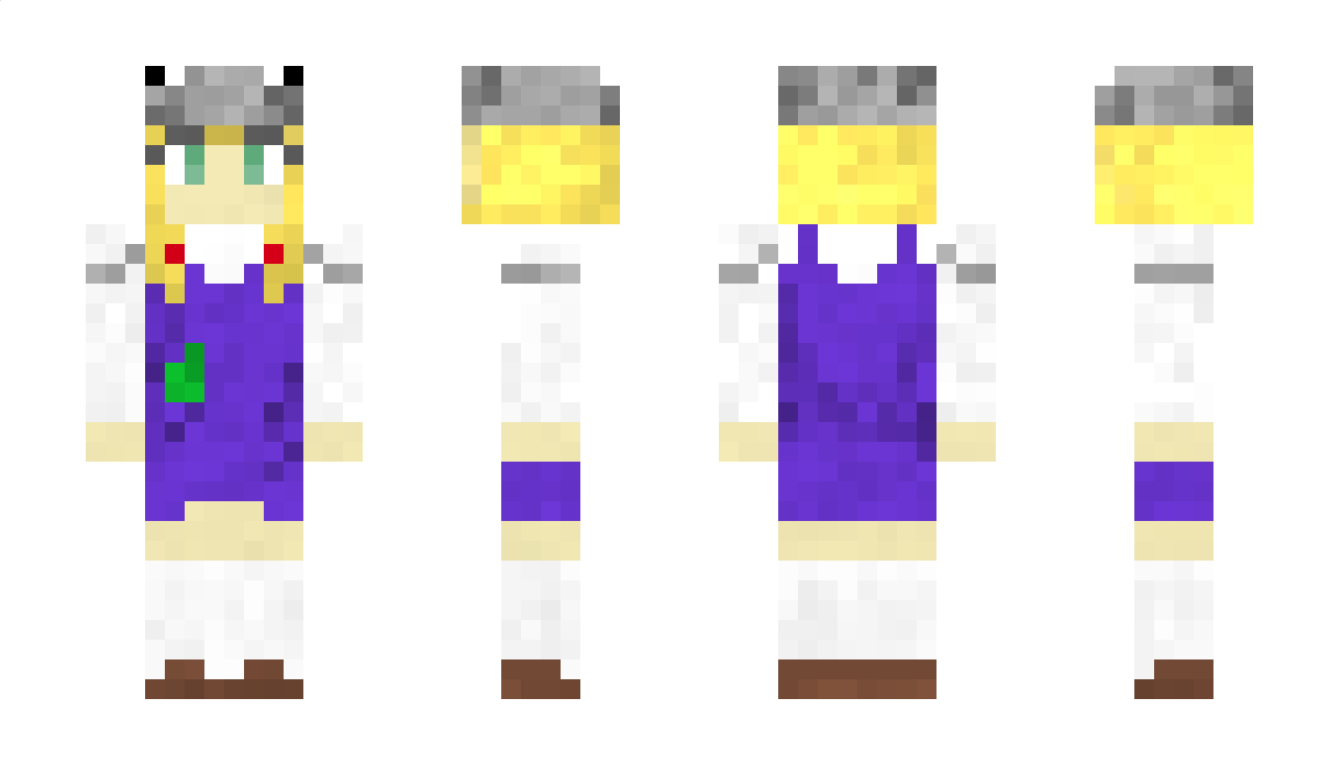 SuwakoMoriya Minecraft Skin