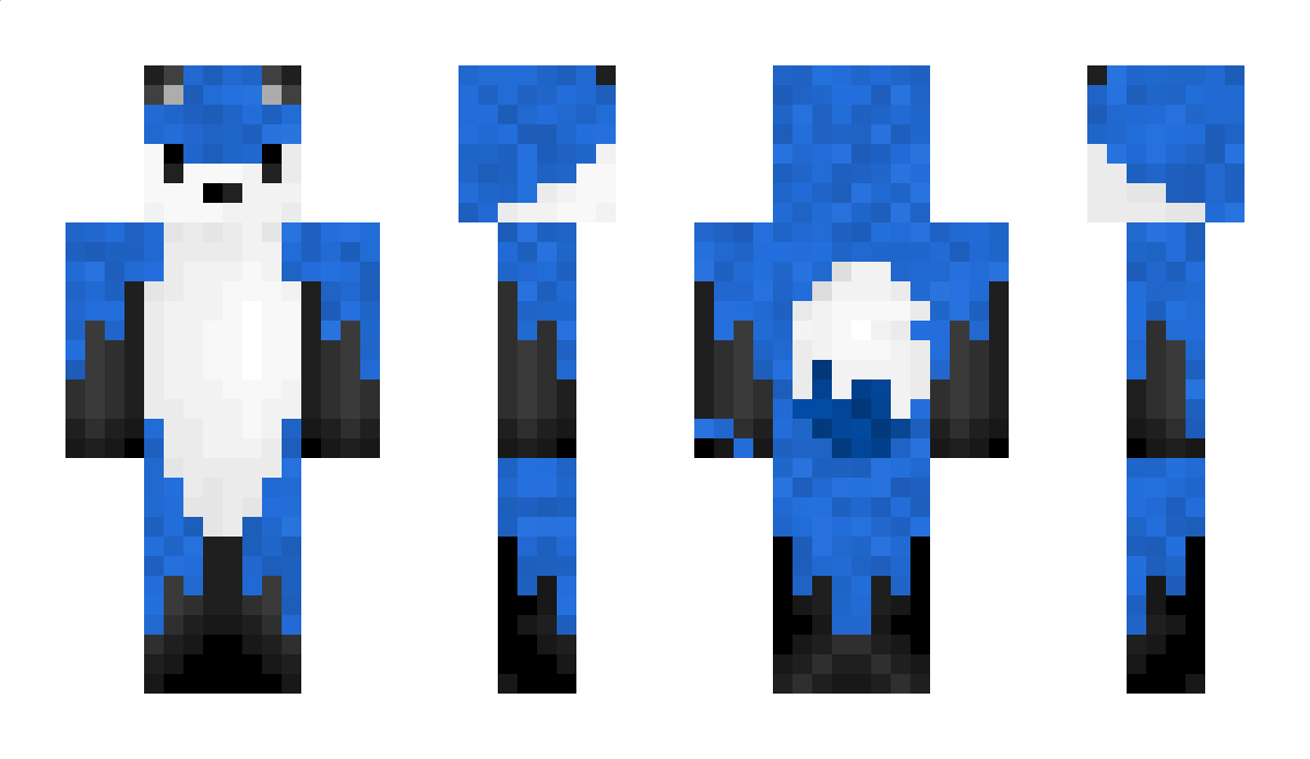 BlueFoxHUN Minecraft Skin