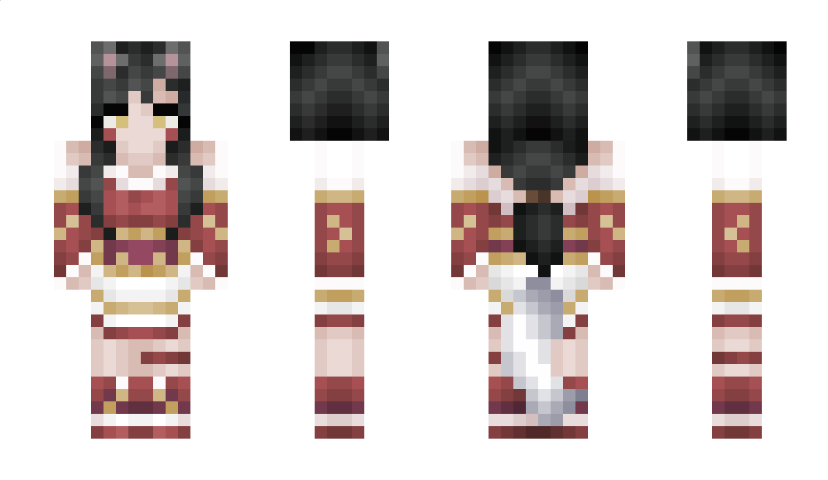 AhriTheAce Minecraft Skin