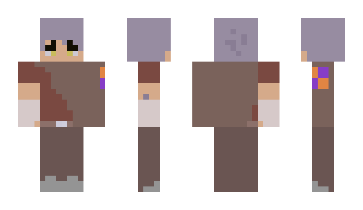 AlmondTheWolf Minecraft Skin