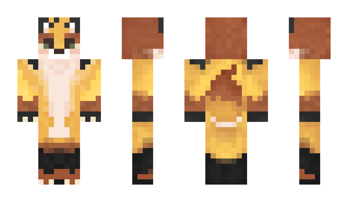 RiskFox Minecraft Skin