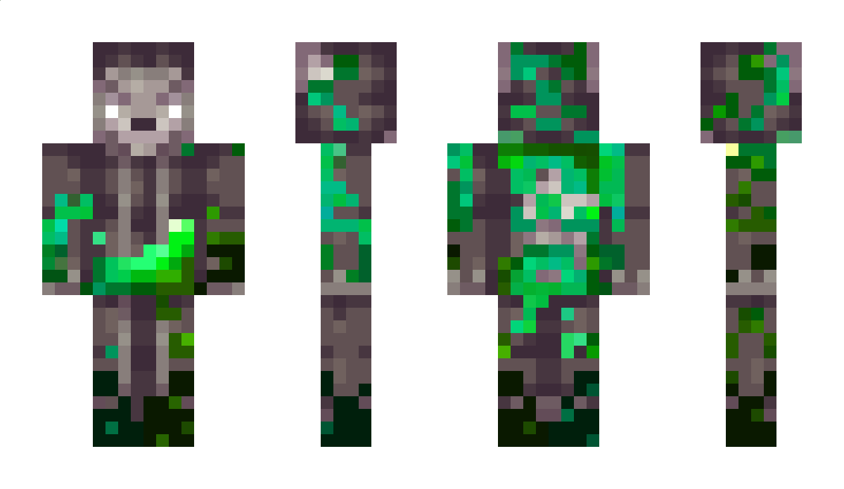 SnrGreenFox Minecraft Skin