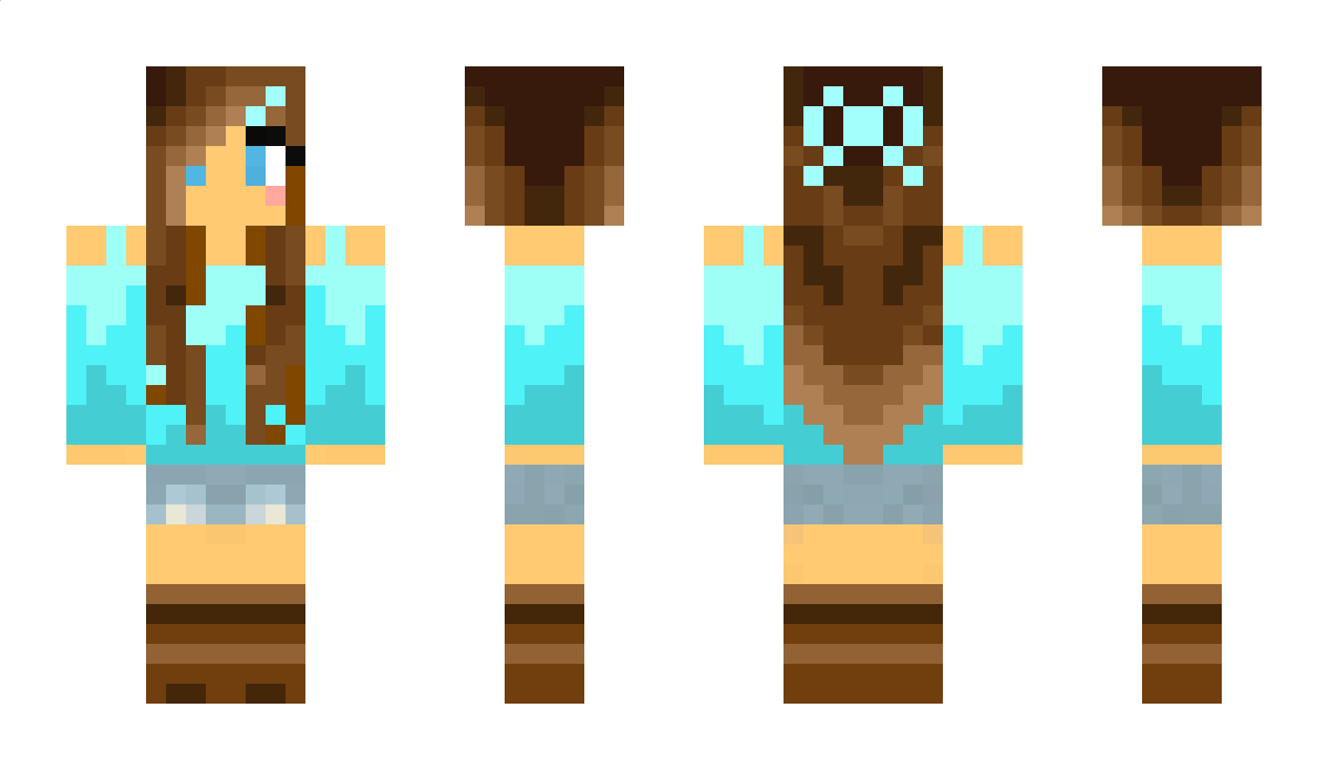 OceanGirl Minecraft Skin