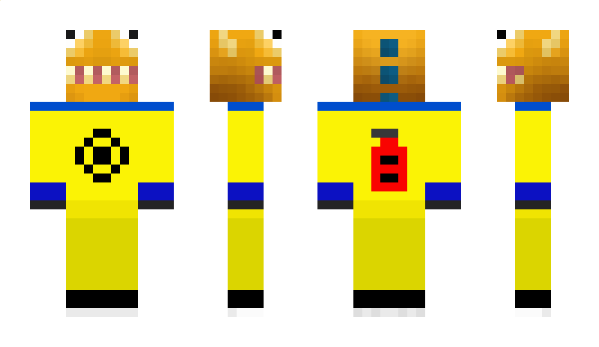 WhiteRapper Minecraft Skin