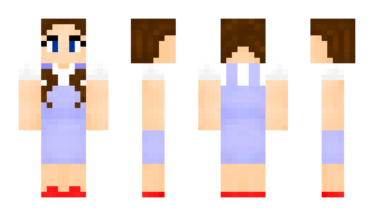 mrswhiteferrett Minecraft Skin