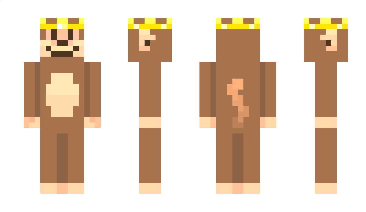 MqnkeyYT Minecraft Skin