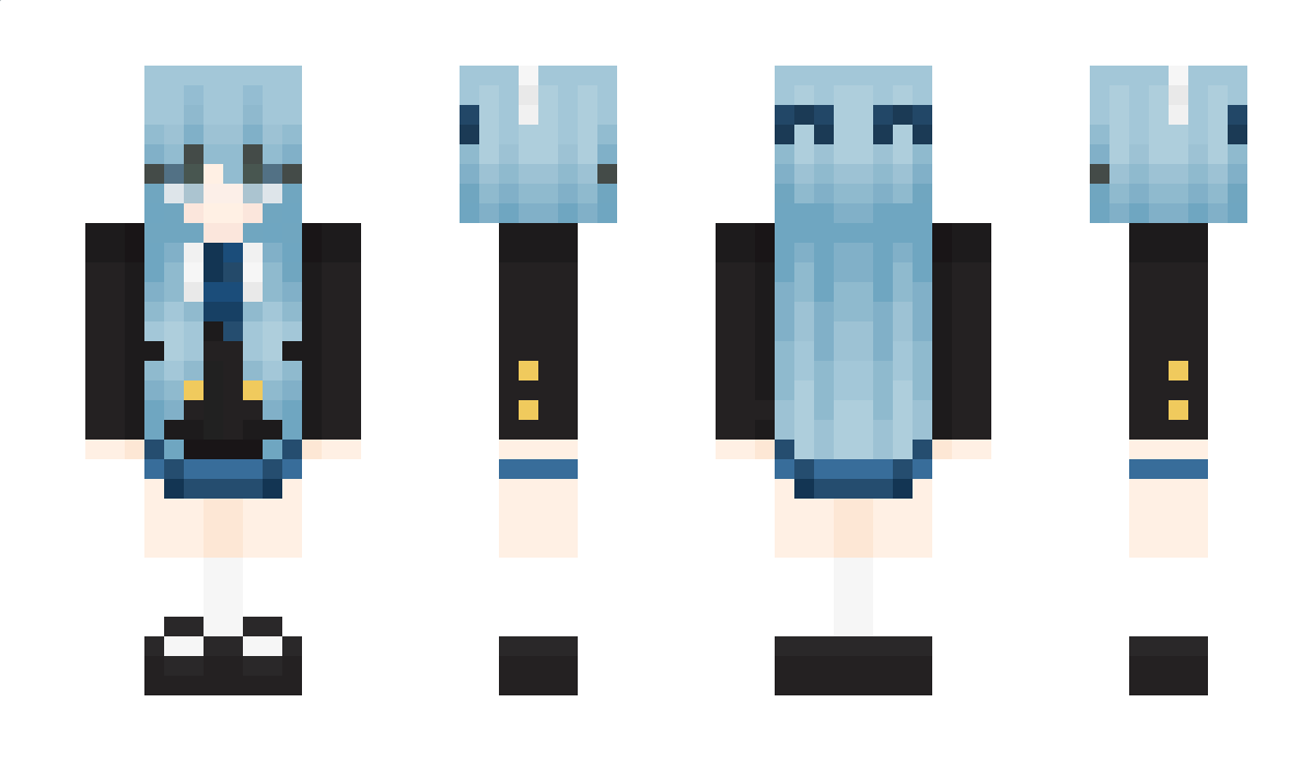 Aquasaru Minecraft Skin