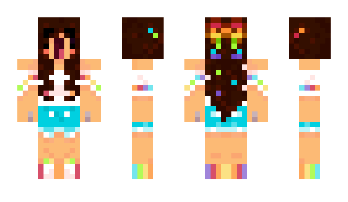 Rainboopz Minecraft Skin