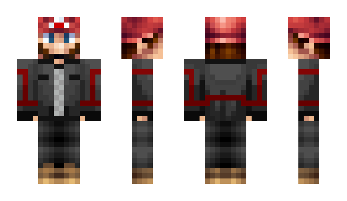 UltraSwagMario Minecraft Skin