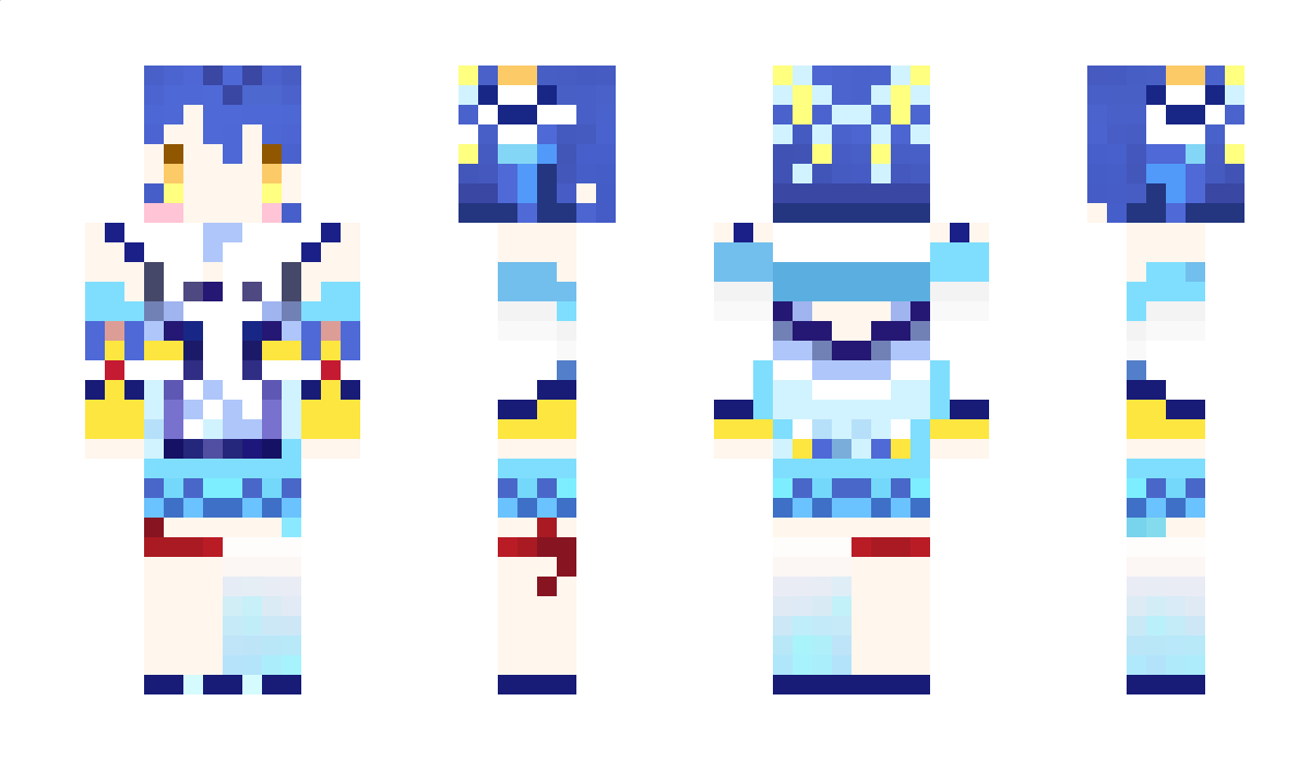 amamiya_kokoro Minecraft Skin