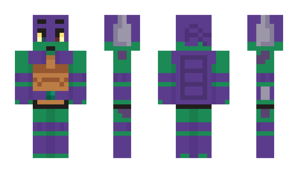 BlueBerryBastian Minecraft Skin