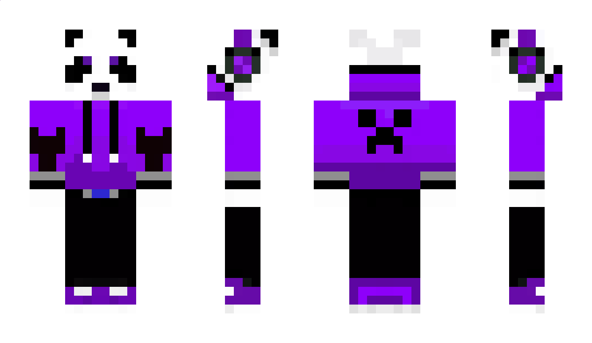 T3CHN0PaNdA Minecraft Skin