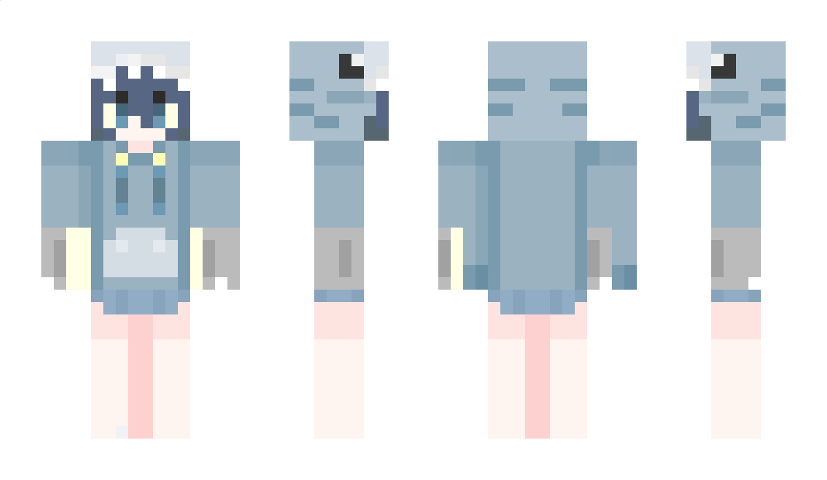 blahajGirl Minecraft Skin