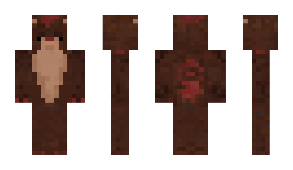 BearHeadStef Minecraft Skin