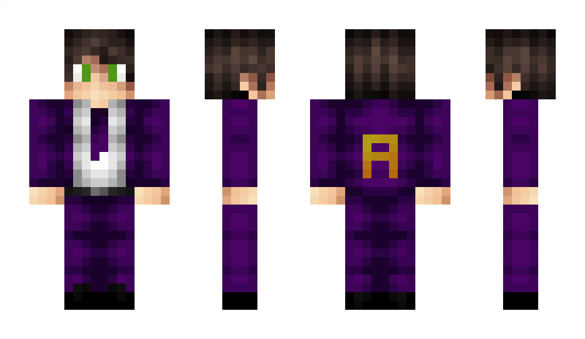 Ametrinxy Minecraft Skin