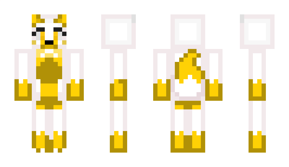 GoldenNightmare Minecraft Skin