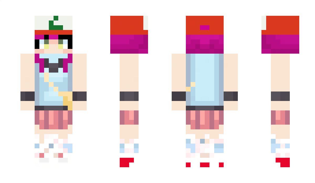 Strawberrygala Minecraft Skin