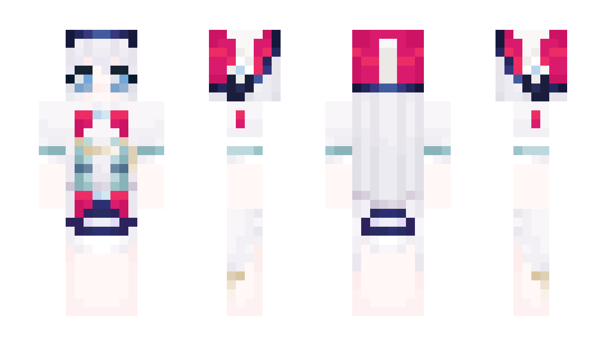 Shirahime Minecraft Skin