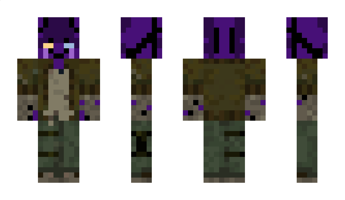 PurpleSlimeez Minecraft Skin