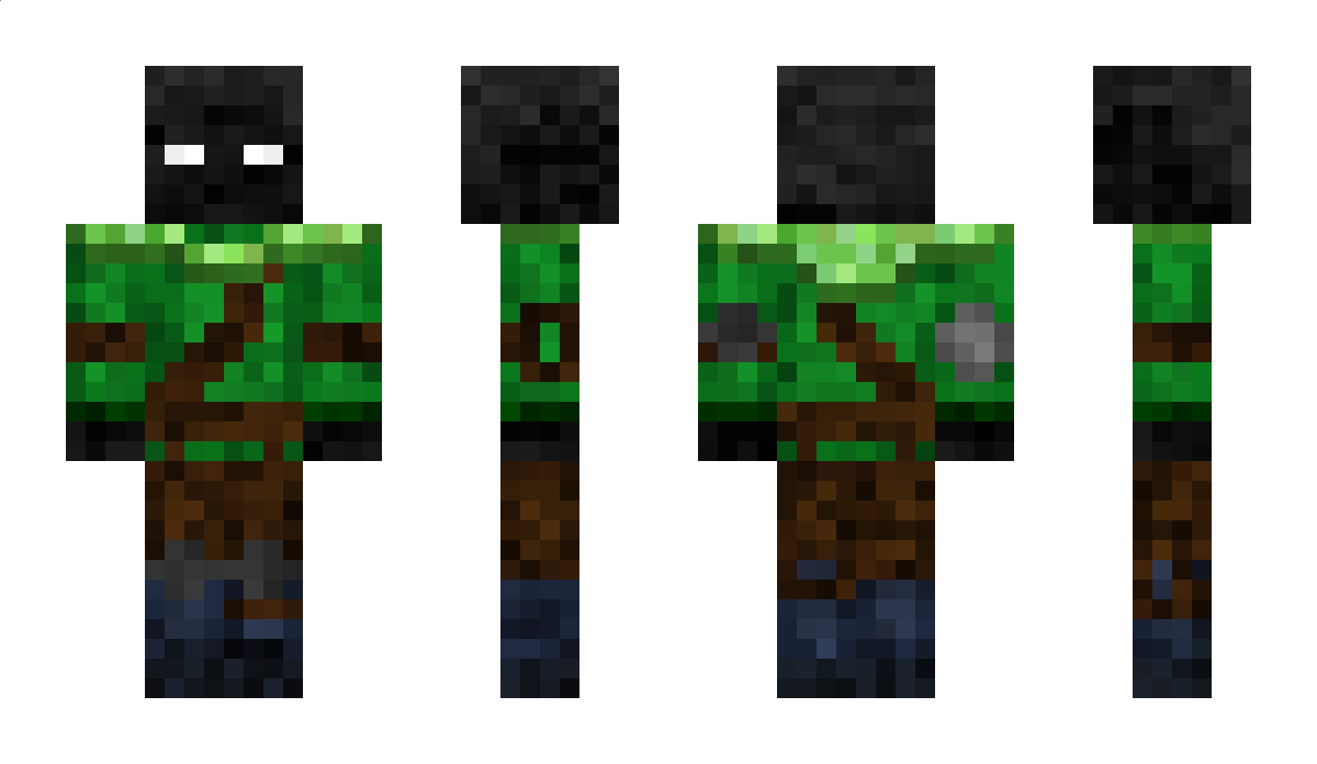 lllegible Minecraft Skin