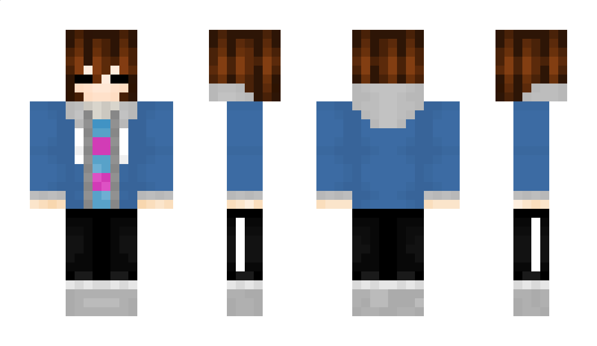 SF_Frisk Minecraft Skin