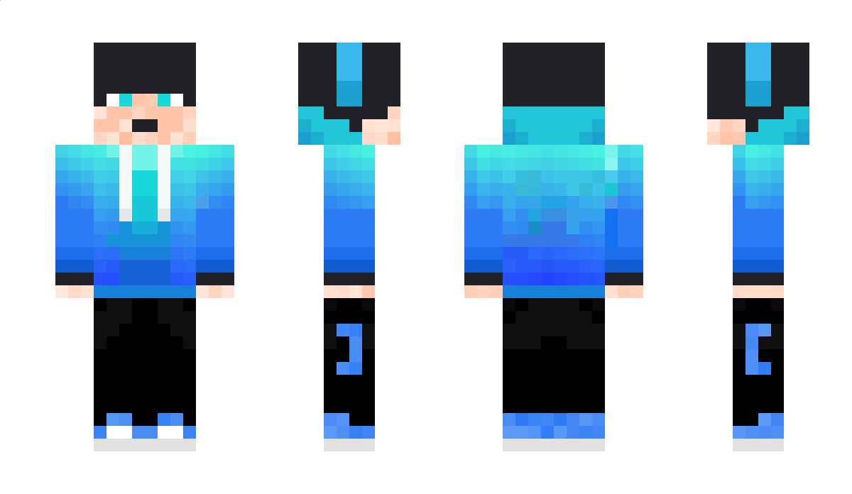 BlueTechnoCraft Minecraft Skin