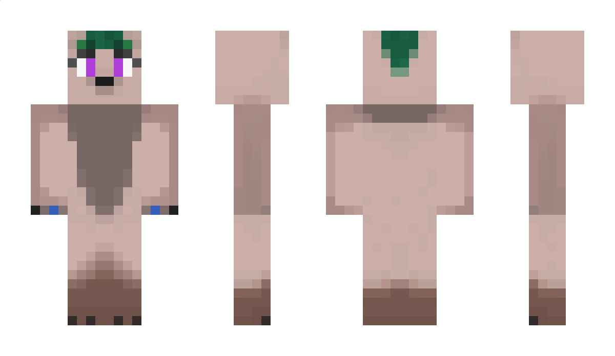 AtlasTheWolf Minecraft Skin