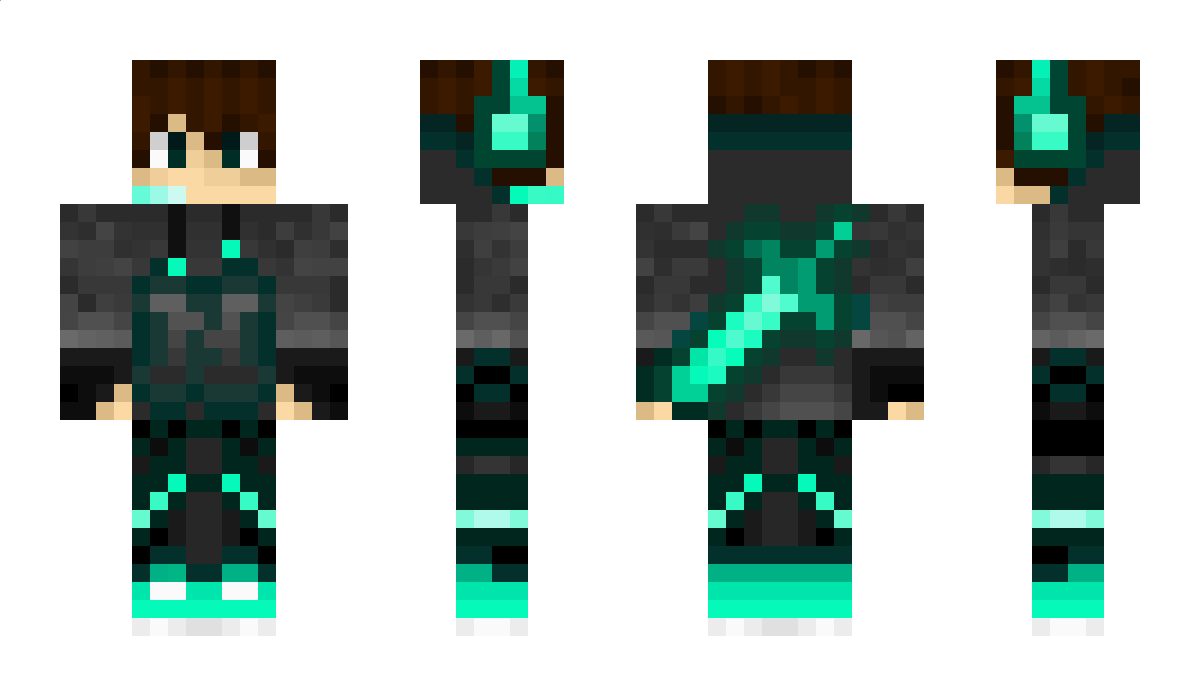 Cyan4Wolf Minecraft Skin