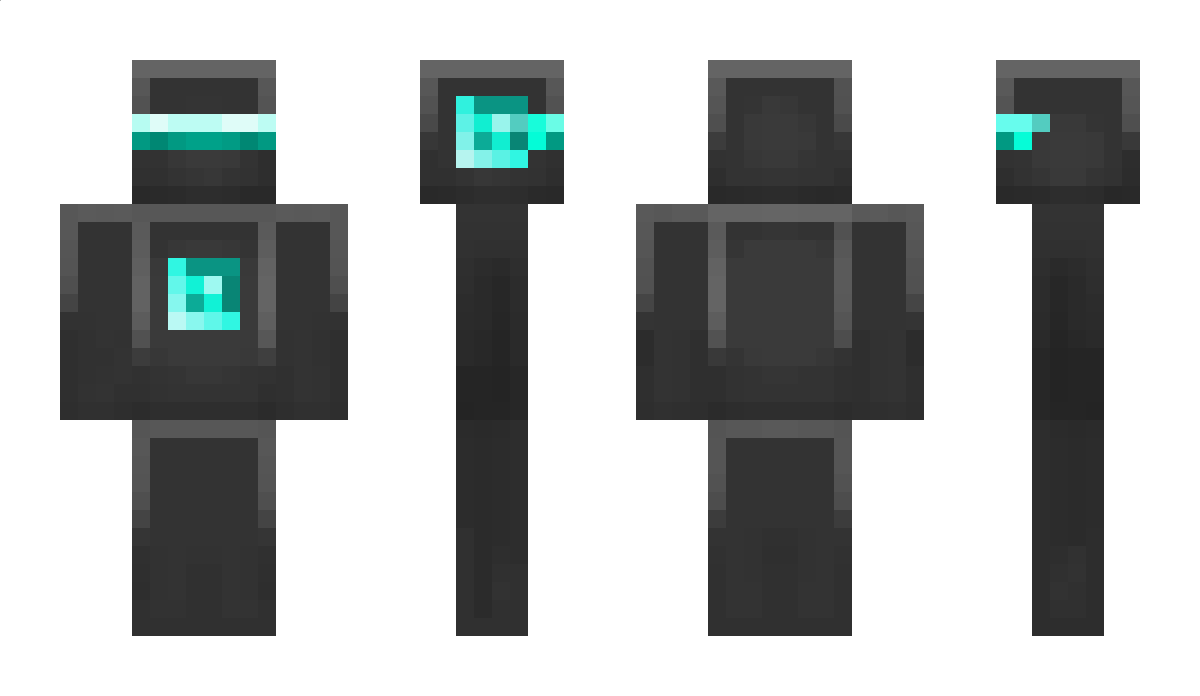 neonCrosshair Minecraft Skin