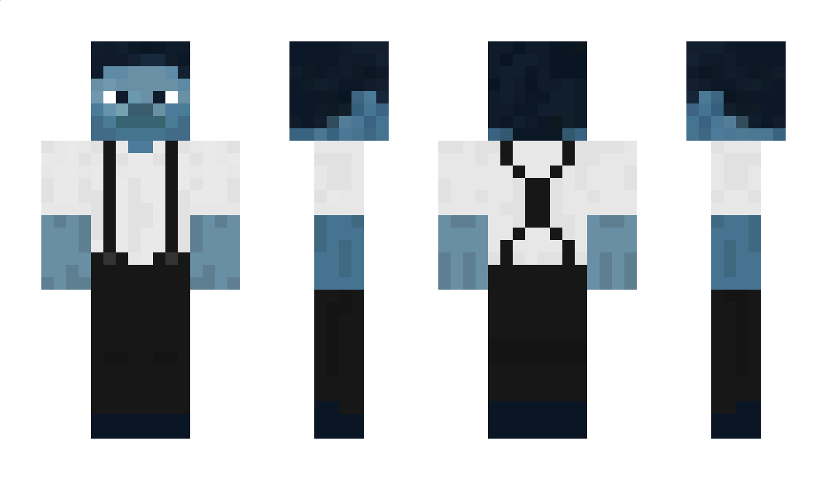 bluegrinch Minecraft Skin