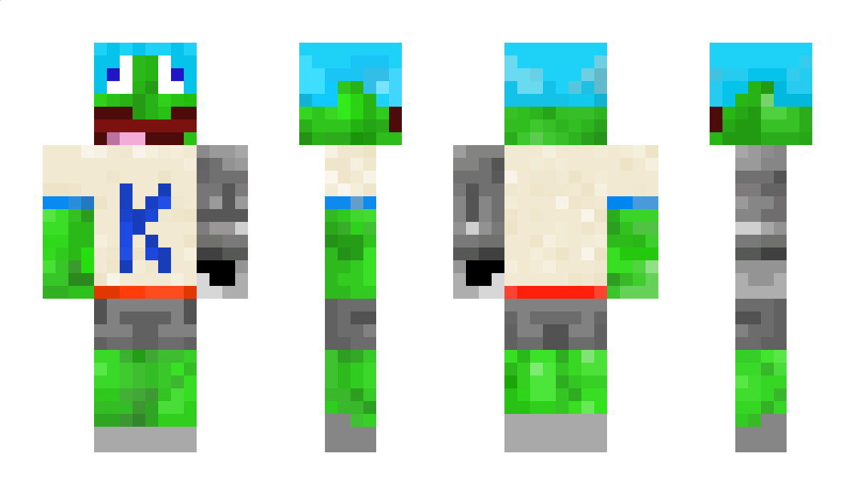 KrazyKoolKraft Minecraft Skin